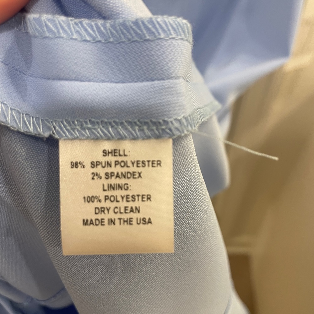 NWT Nora Gardner Erin dress in periwinkle size 12 - Picture 5 of 6